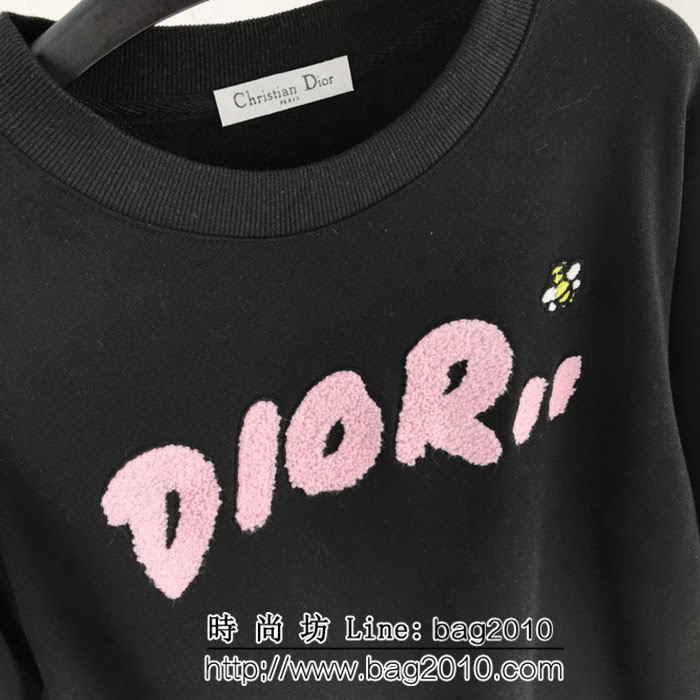 DIOR迪奧 CD Kaws世紀聯名 19SS 日本伊勢丹超級限量款 小蜜蜂刺繡 男款衛衣  ydi2136